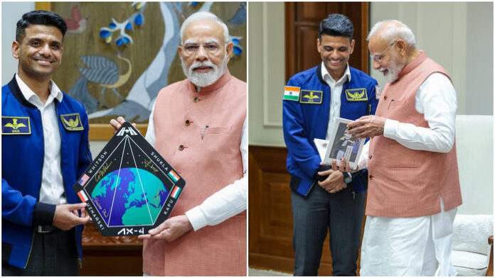 PM Modi Shubhanshu Meet