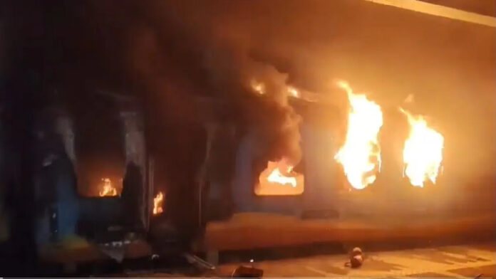 Andhra Pradesh Train Fire