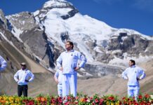 आदि कैलाश से मुख्यमंत्री ने दिया योग का संदेश