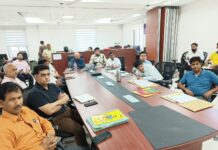 मानसून में संभावित आपदाओं के दृष्टिगत यूएसडीएमए में बैठक का आयोजन