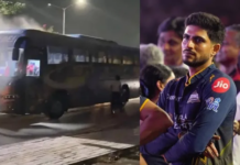 IPL 2026 final : IPL Final 2026 के बाद टला बड़ा हादसा, गुजरात टाइटंस की बस में लगी भयंकर आग IPL 2026 final