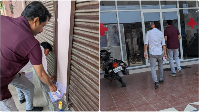 uk HOSPITAL SEALED IN HARIDWAR